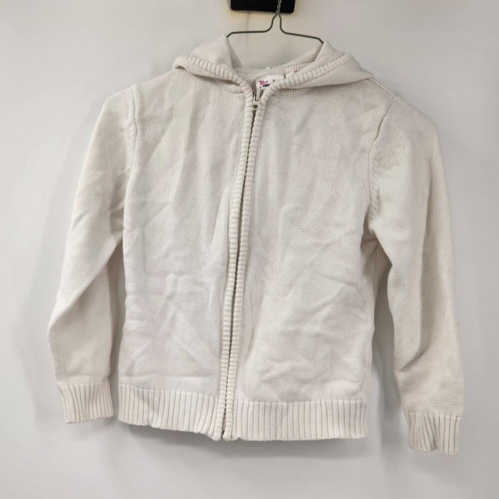 GIRL CONNECTION Full Zip Cardigan Sweater Girls Size 6